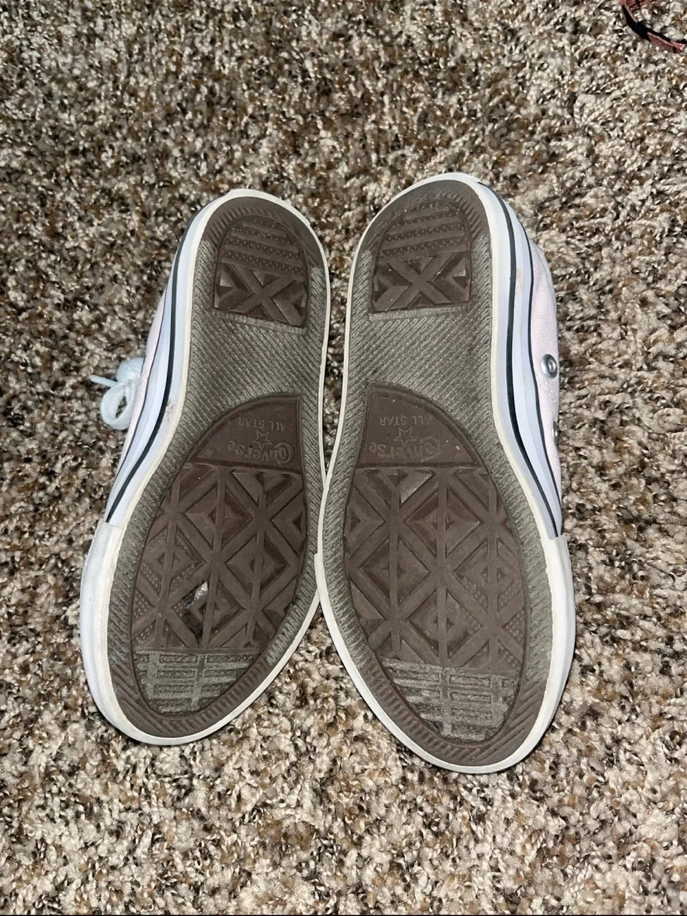 Girl Kids Converse Low Top 2 Pais Size 11c